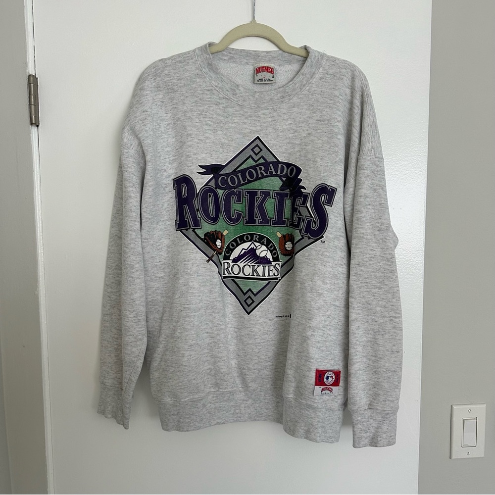 Vintage Colorado Rockies Baseball MLB Crewneck Sweatshirt